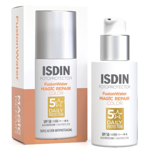 ISDIN FOTOPROTECTOR FUSION WATER MAGIC REPAIR COLOR SPF 50